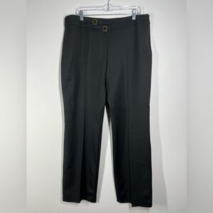 Black classic pants size EU46/ US16/2XL Made in France